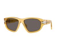 Honey Acetate Sunglasses with Dark Grey Lenses - unisex - Persol - Sunglasses - Yellow - 58 MM - Accessories 58 MM
