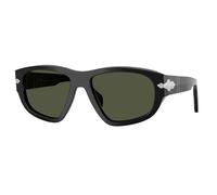 Persol PO0050S 95/31 Unisex Sunglasses Acetate Black Green Geometric Normal