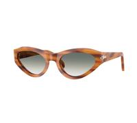Persol PO0052S 960/3A Woman Sunglasses Acetate Turtle Verde Butterfly Normal Shaded