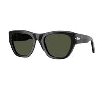 Persol PO0054S 95/31 Unisex Sunglasses Acetate Black Green Pillow Normal