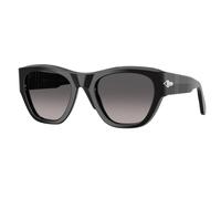 Persol PO0054S 95/M3 Unisex Sunglasses Acetate Black Grey Pillow Polarized Shaded