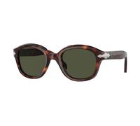 Persol Woman PO0060S 24/31 Sunglasses Acetate Turtle Green Pantos Normal