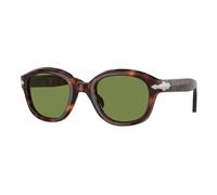 Persol Woman PO0060S 24/4E Sunglasses Acetate Turtle Green Pantos Normal