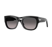 Persol PO0064S 95/M3 Unisex Sunglasses Acetate Black Grey Pillow Polarized Shaded