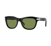 Persol PO0086S 95/4E Unisex Sunglasses Acetate Black Green Pillow Normal Anti -reflex