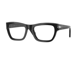 Persol PO0091V 95 Unisex Optical frames Acetate Black Pillow Normal