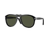Persol Man Persol PO0649 95/31 Sunglasses Acetate Black Green Pilot Normal