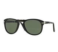 Persol PO0714 Folding Polarized 95/58 Men's Sunglasses Black Size 54