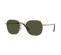 Persol PO1009S 515/31 Unisex Sunglasses Metal Gold Green Pillow Normal