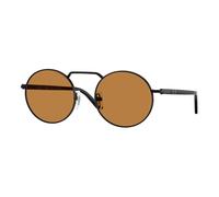 Persol PO1019S 107853 Unisex Sunglasses Metal Black Yellow Squared Normal