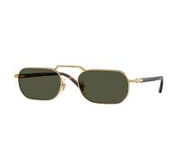 Persol Unisex Persol PO1020S 515/31 Sunglasses Metal Gold Green Squared Normal