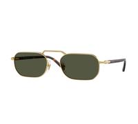 Persol Unisex Persol PO1020S 515/31 Sunglasses Metal Gold Green Squared Normal