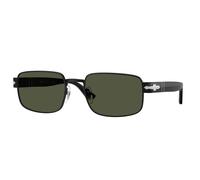 Persol PO1022S 107831 Unisex Sunglasses Metal Black Green Pillow Normal