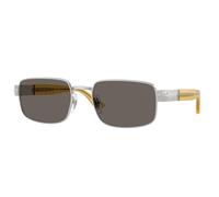 Persol PO1022S 518/B1 Unisex Sunglasses Metal Silver Grey Pillow Normal