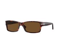 Persol PO2803S 24/57 Man Sunglasses Acetate Turtle Squared Polarized