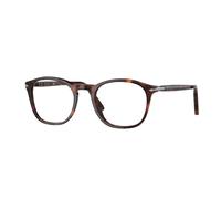 Persol PO3007VM 24 Man Optical frames Acetate Turtle Transparent Squared Normal