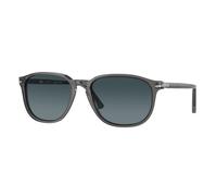 Persol PO3019S 1196S3 Man Sunglasses Acetate Grey Blue Squared Polarized