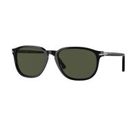 Persol PO3019S 95/31 Man Sunglasses Acetate Black Green Squared Normal