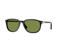 Persol PO3019S 95/4E Man Sunglasses Acetate Black Green Squared Normal
