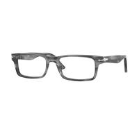 Persol PO3050V 1192 Man Optical frames Acetate Grey Transparent Squared Normal