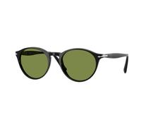 Persol PO3092SM 95/4E Man Sunglasses Acetate Black Green Round Normal