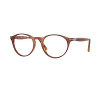 Persol PO3092V 96 Man Optical frames Acetate Brown Transparent Pantos Normal
