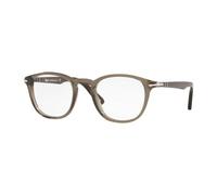 Persol PO3143V 1103 Man Optical frames Acetate Grey Transparent Round Normal