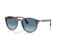 PERSOL PO3152S 1155Q8 Striped Blue Azure Gradient blue 52 mm Men's Sunglasses