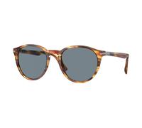Persol Man Persol PO3152S 904356 Sunglasses Acetate Brown Blue Round Normal