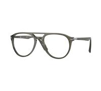Persol PO3160V 1201 Man Optical frames Acetate Grey Transparent Pilot Normal