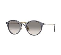 Persol Man Sunglass PO3166S - Calligrapher - Frame color: Transparent Ocean, Lens color: Clear Gradient Grey