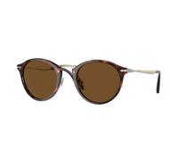 Persol PO3166S 24/57 Unisex Sunglasses Acetate Turtle Brown Pantos Polarized