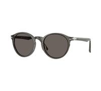 Persol Man PO3171S 1103B1 Sunglasses Acetate Grey Grey Pantos Normal