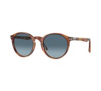 Persol PO3171S 96/Q8 Man Sunglasses Acetate Brown Blue Pantos Normal Shaded