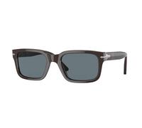 Persol PO3272S 11743R Unisex Sunglasses Acetate Brown Blue dark Squared Polarized