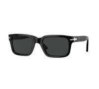 Persol PO3272S 95/48 Unisex Sunglasses Acetate Black Grey Squared Polarized