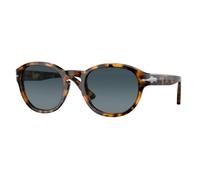 Persol PO3304S 1052S3 Unisex Sunglasses Acetate Turtle Blue Round Polarized