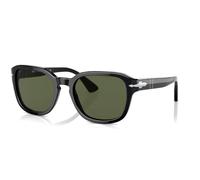 PERSOL PO3305S 95 31 Black Green 54 mm Unisex Sunglasses