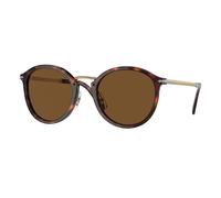 Persol PO3309S 24/57 Unisex Sunglasses Acetate Turtle Brown Round Polarized