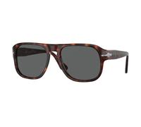 Persol PO3310S JEAN 24/B1 Unisex Sunglasses Acetate Turtle Black Squared Normal