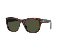 Persol PO3313S 24/31 Unisex Sunglasses Acetate Turtle Green Squared Normal