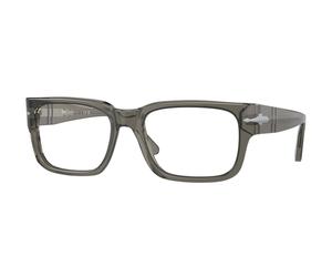 Persol PO3315V 1103 Man Optical frames Acetate Grey Transparent Squared Normal