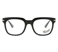 Persol PO3325V 95 Unisex Optical frames Acetate Black Transparent Pillow Normal