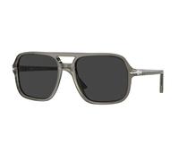 Persol Man PO3328S 110348 Sunglasses Acetate Grey Grey Pilot Polarized Anti -reflex