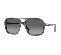Persol PO3328S 119271 Man Sunglasses Acetate Grey Pilot Normal Shaded