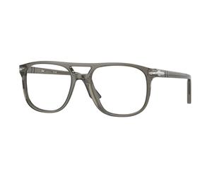 Persol PO3329V GRETA 1103 Unisex Optical frames Acetate Grey Transparent Pilot Normal