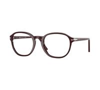 Persol PO3343V Men's Glasses, Burgundy, Size 51
