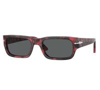 Persol Unisex PO3347S ADRIEN 1212B1 Sunglasses Acetate Turtle Grey Squared Normal