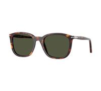 Persol PO3355S 24/31 Unisex Sunglasses Acetate Turtle Green Pillow Normal