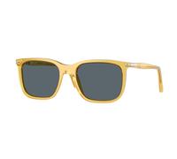 Persol PO3357S RENZO 204/R5 Unisex Sunglasses Acetate Yellow Blue Squared Normal